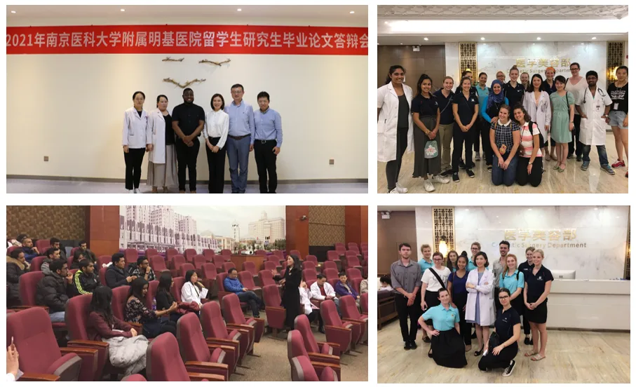 Postgraduate defence session and international students at the BenQ department.